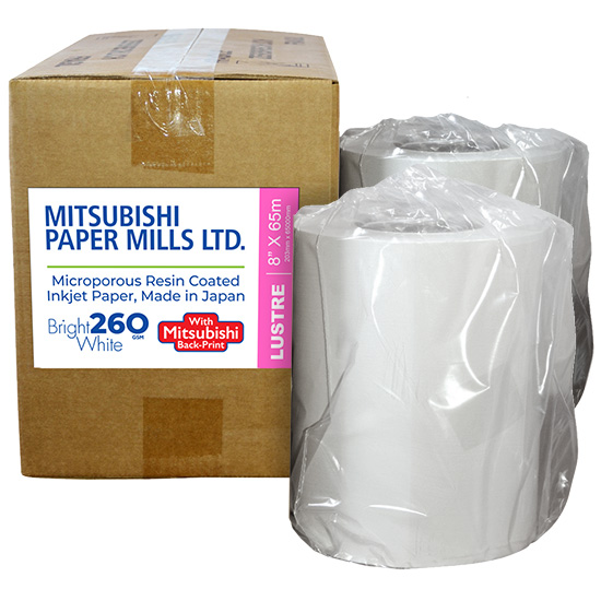 ������ ������������ Fujifilm DX100/DE100/DE100-XD Inkjet Photo Paper 20.3 cm x 65 m Lustre