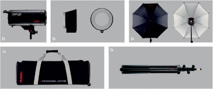 MultiBlitz PROFILUX ECO ESSENTIAL KIT (LUXKIT 5)